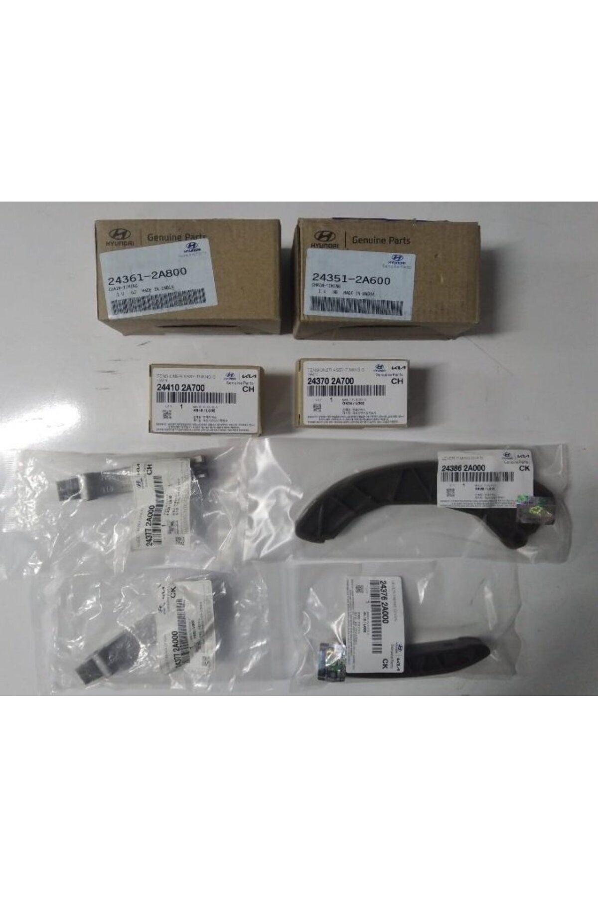 エジデ　4BOX MOBIS EKSANTRİK ZİNCİR SETİ HYUNDAI ACCENT ERA - BLUE - GETZ - i20