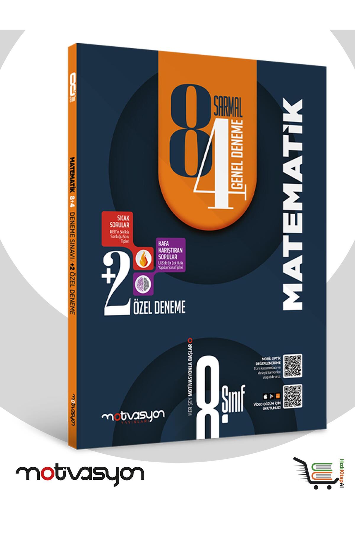 Motivasyon Yayınları Motivasyon 8. Sınıf Matematik 8+4+2 Deneme