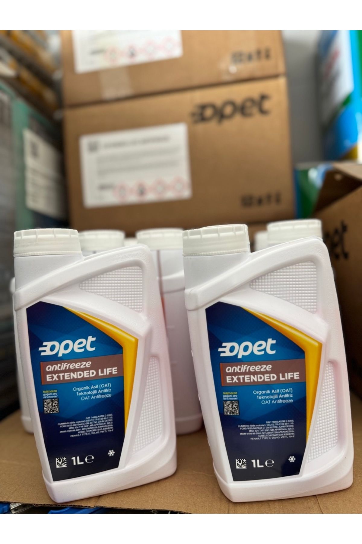 opet Antifreeze Extended Lıfe Kırmızı Antifriz 1*12 Lt (KOLİ)
