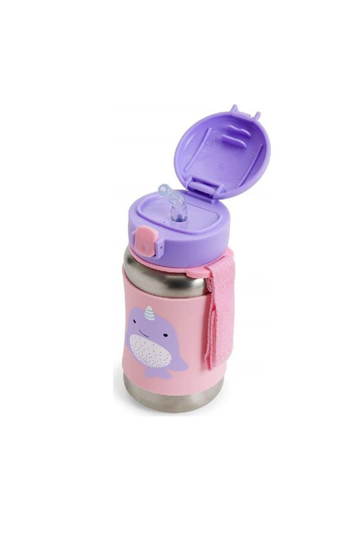 Skip Hop-Narwhal Steel Drinker with Straw 2