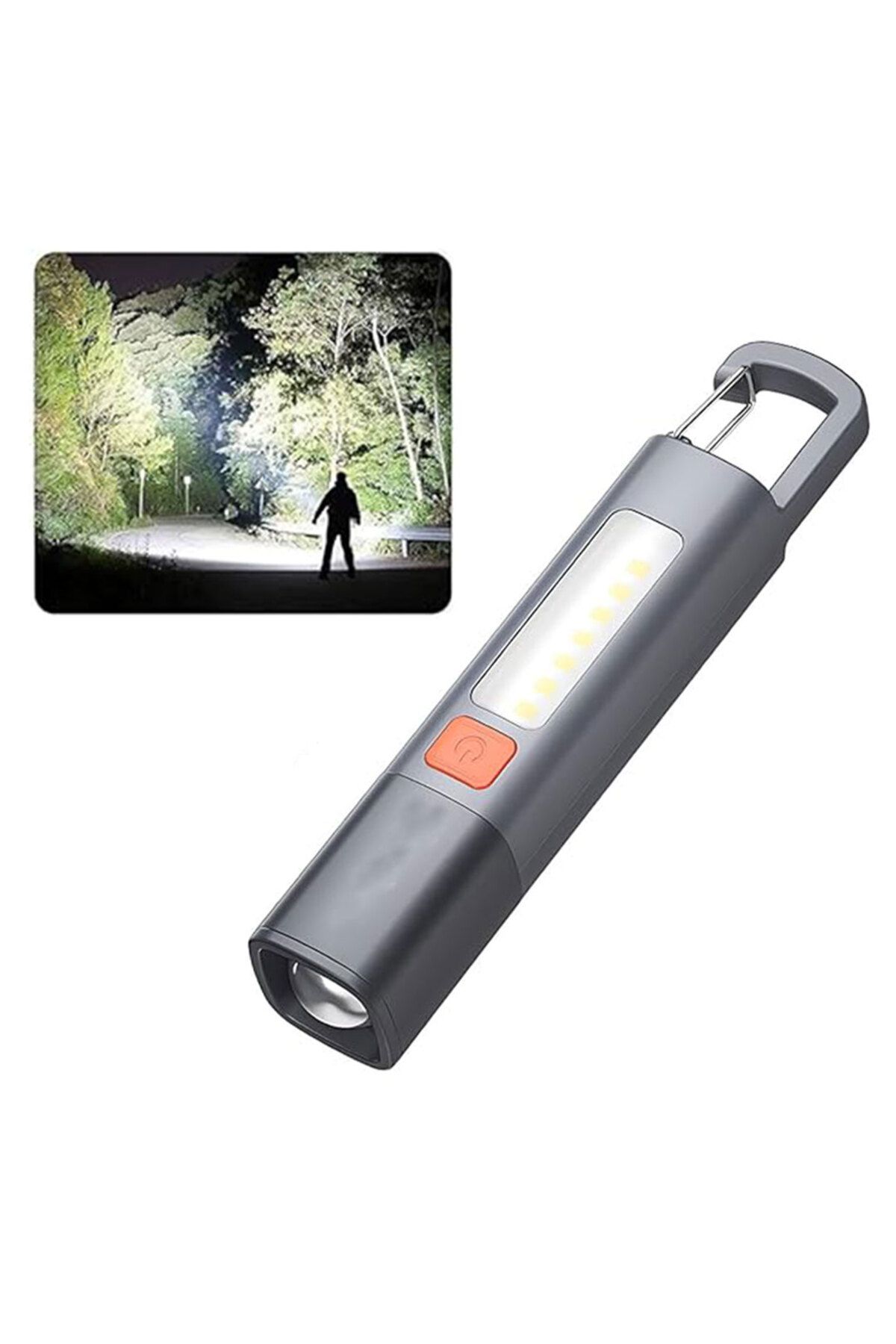 Generic-Flash light Dual use rechargable type-c waterproof 1