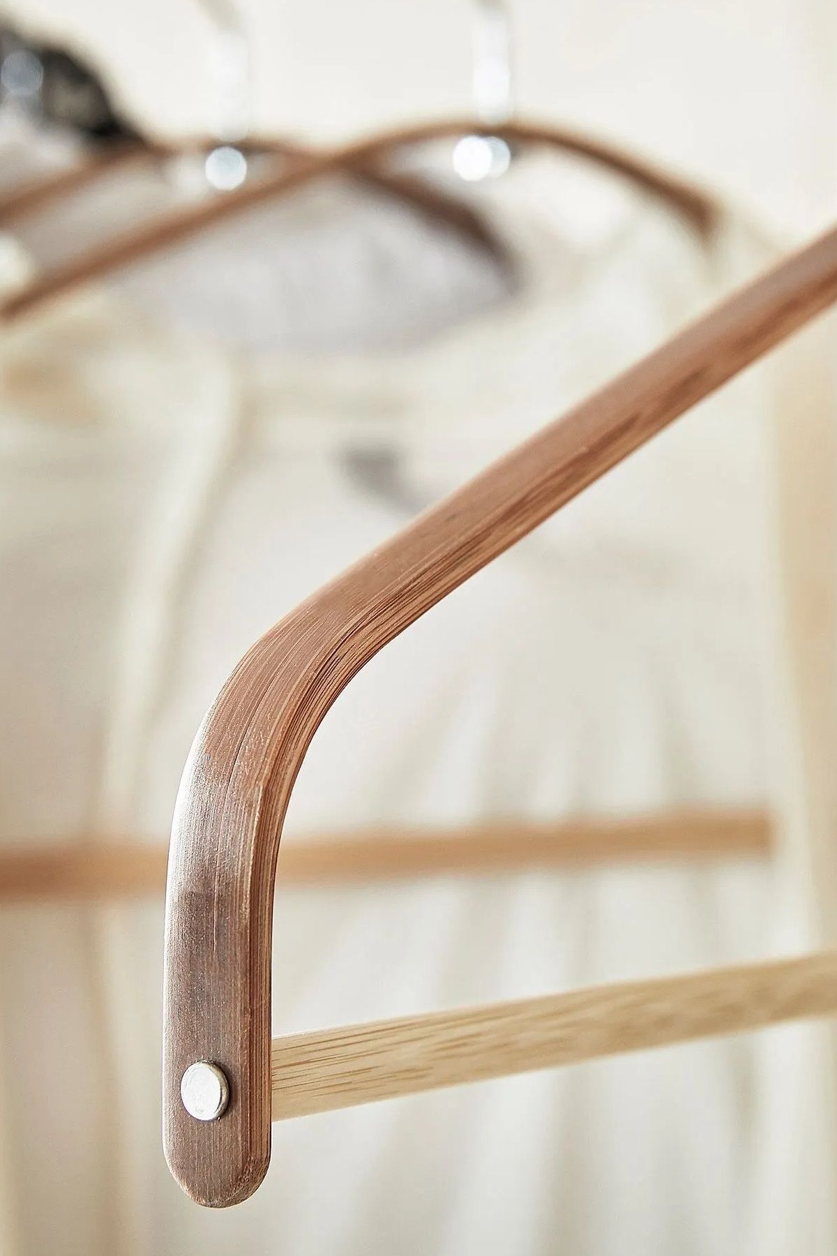 IKEA-5 Bamboo Hanging Dresses - Organizing 3