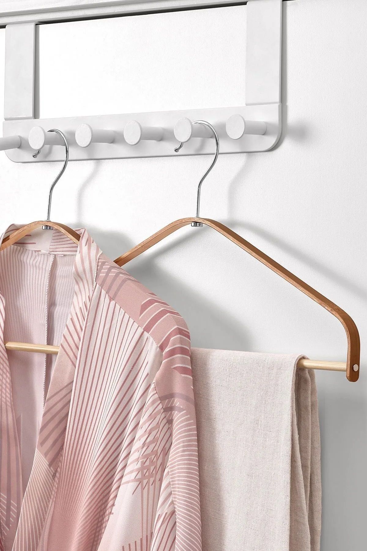 IKEA-5 Bamboo Hanging Dresses - Organizing 4