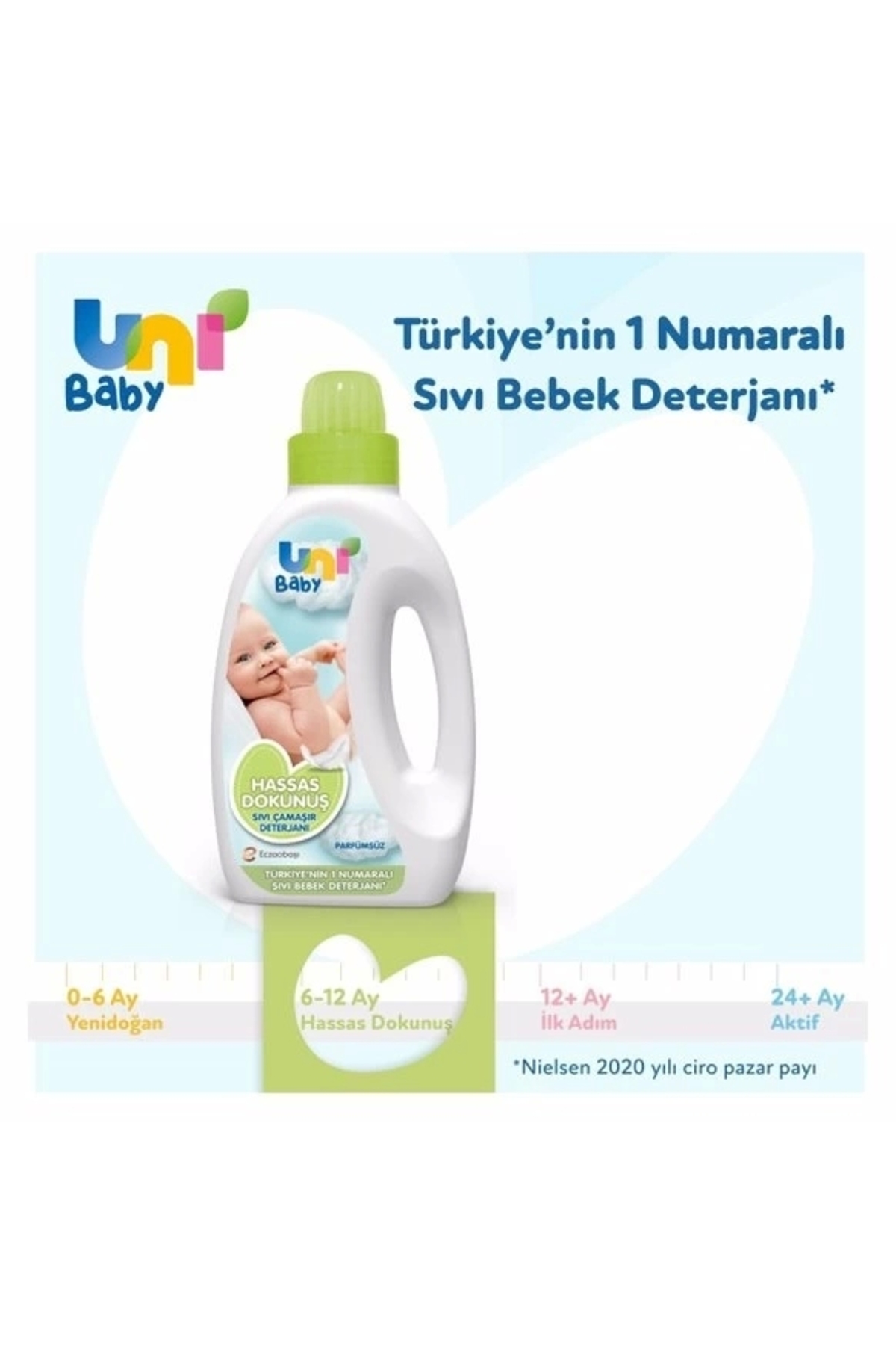 Uni Baby Sensitive Sıvı Çamaşır Deterjanı 1500 ml fotoğrafı 4 (önizleme)