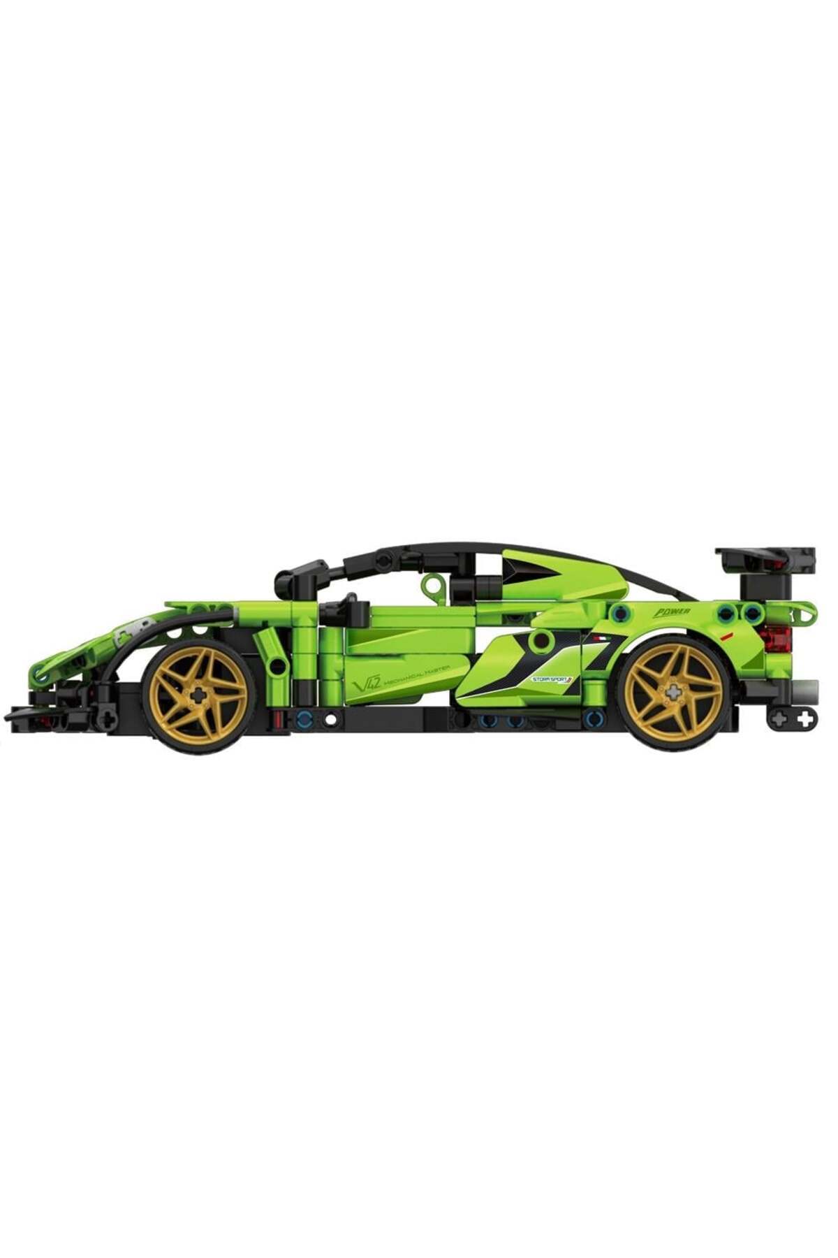 Depomiks Avm-Gyro Driving Simulation Remote Control Super Car Green 429 Pieces 4