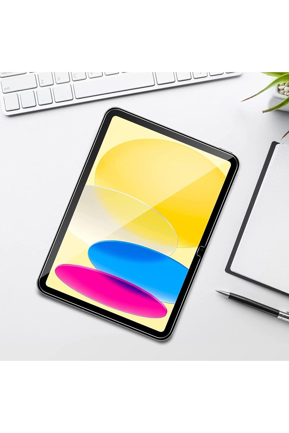 AWH-2 Pack Screen Protector for iPad 10th Gen 10.9" (2022), Tempered Glass with Alignment Frame 6