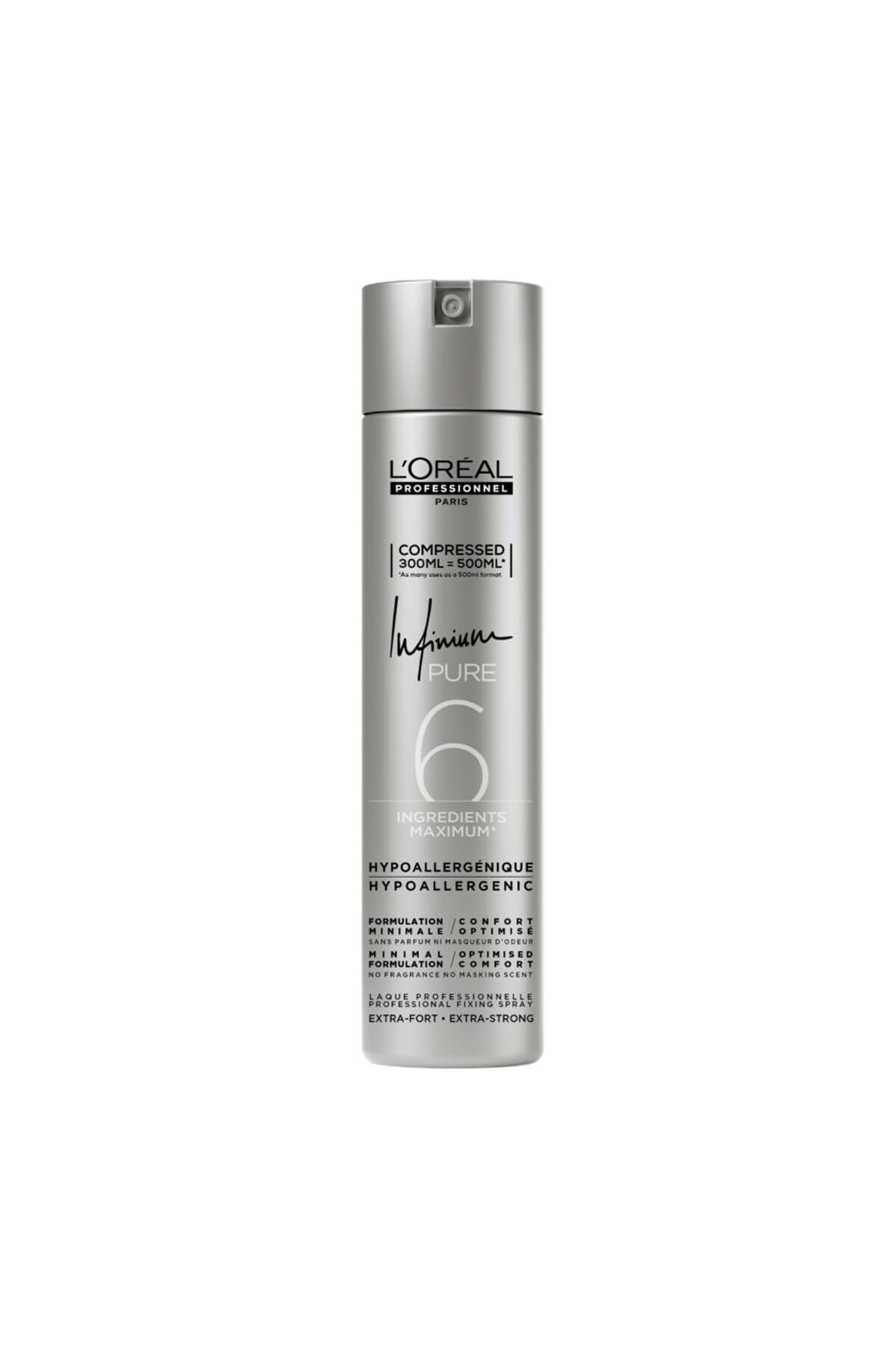 L'oreal Professionnel Infinium Pure Extra Fort - Extra Strong Saç Spreyi 300 Ml- Yeni Ambalaj