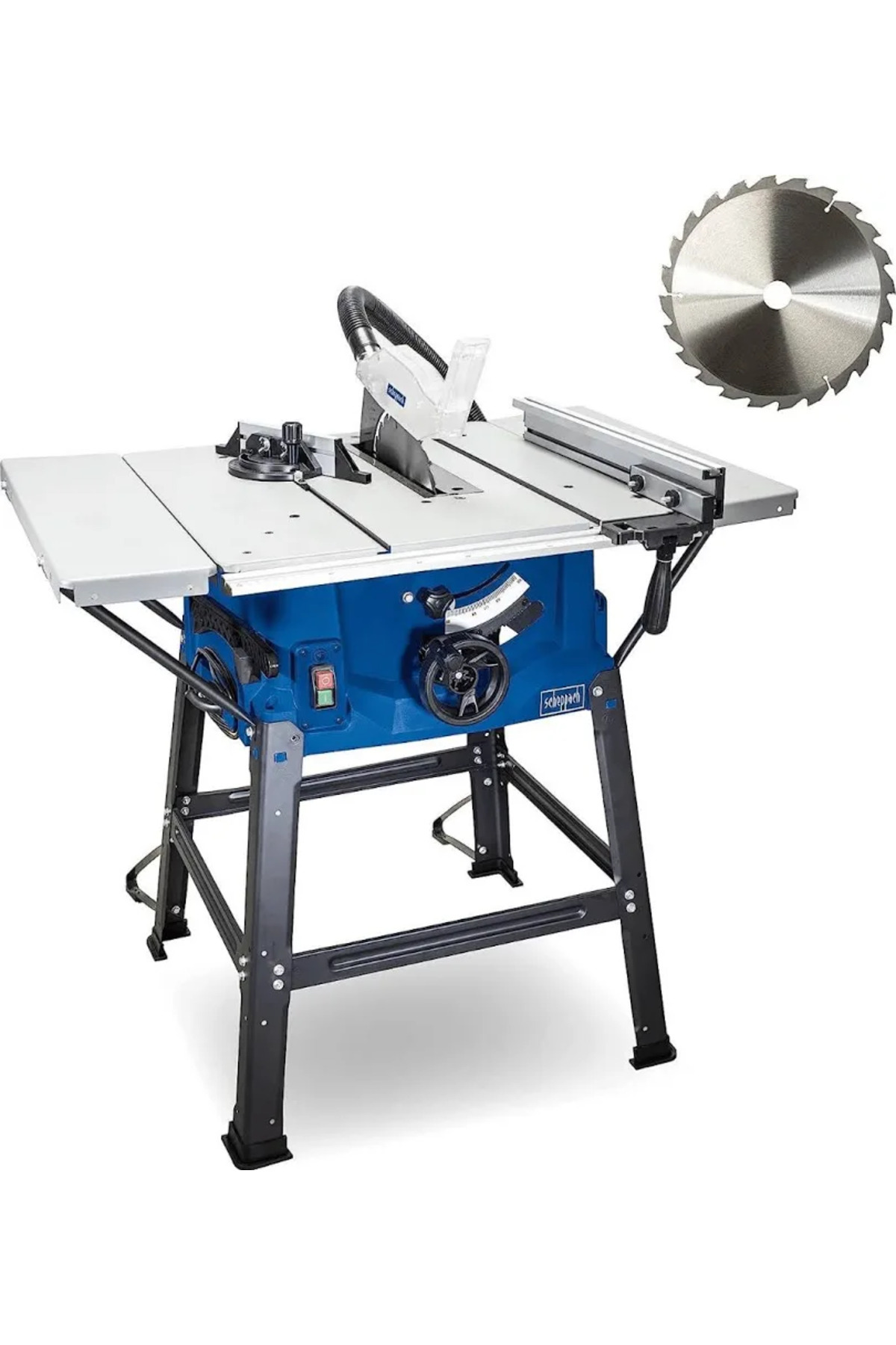 Scheppach Hs 100s Kayar Tablalı 2000 w Yatar Daire Testere Tezgahı