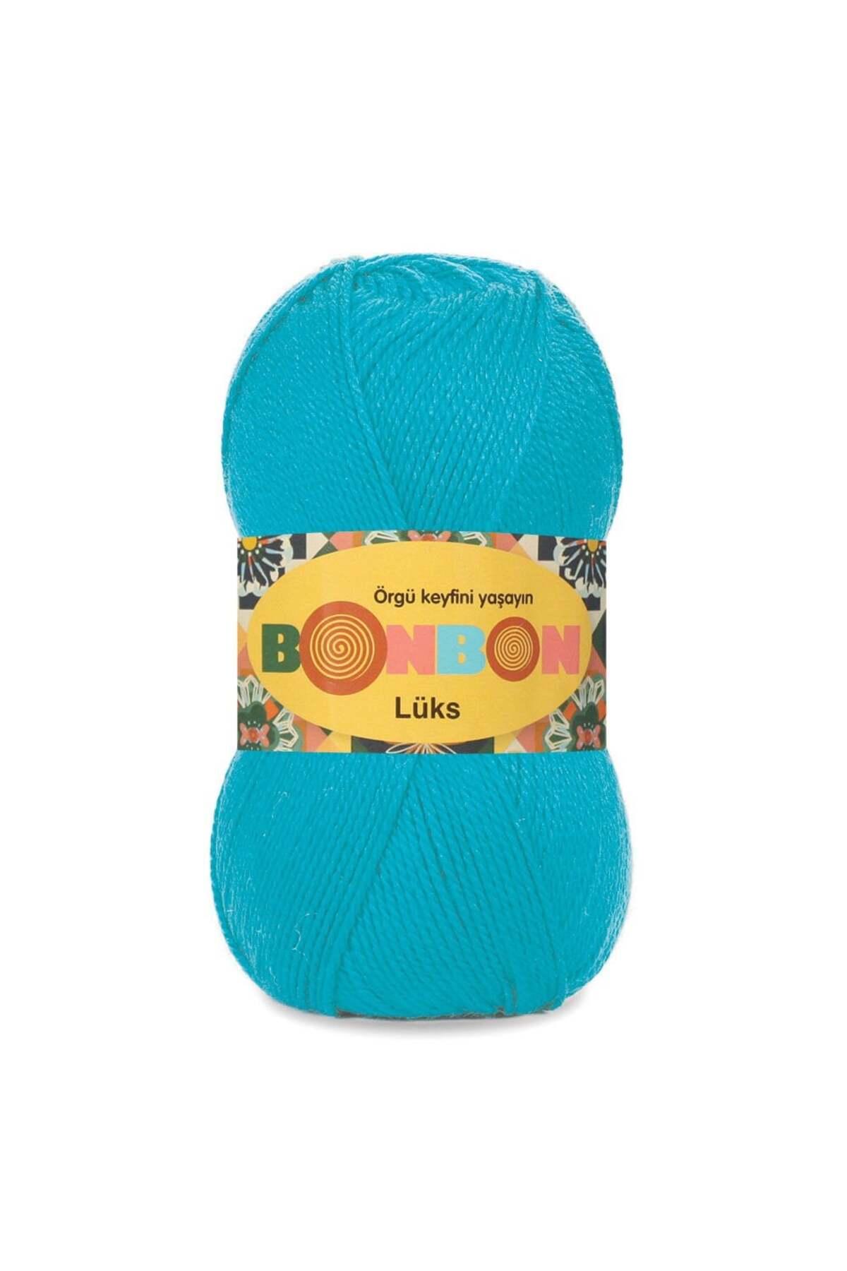 1 Piece Bonbon Luxury Bootee Rope,Hand Knitting Rope 98238 Turquoise