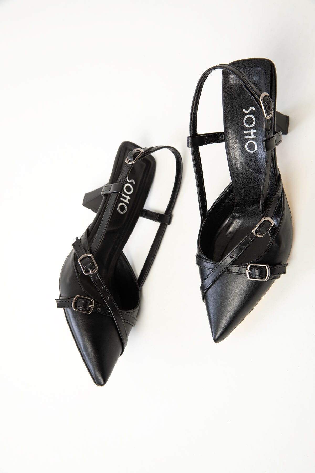 SOHO  Siyah Kadın Klasik Topuklu Ayakkabı 20255