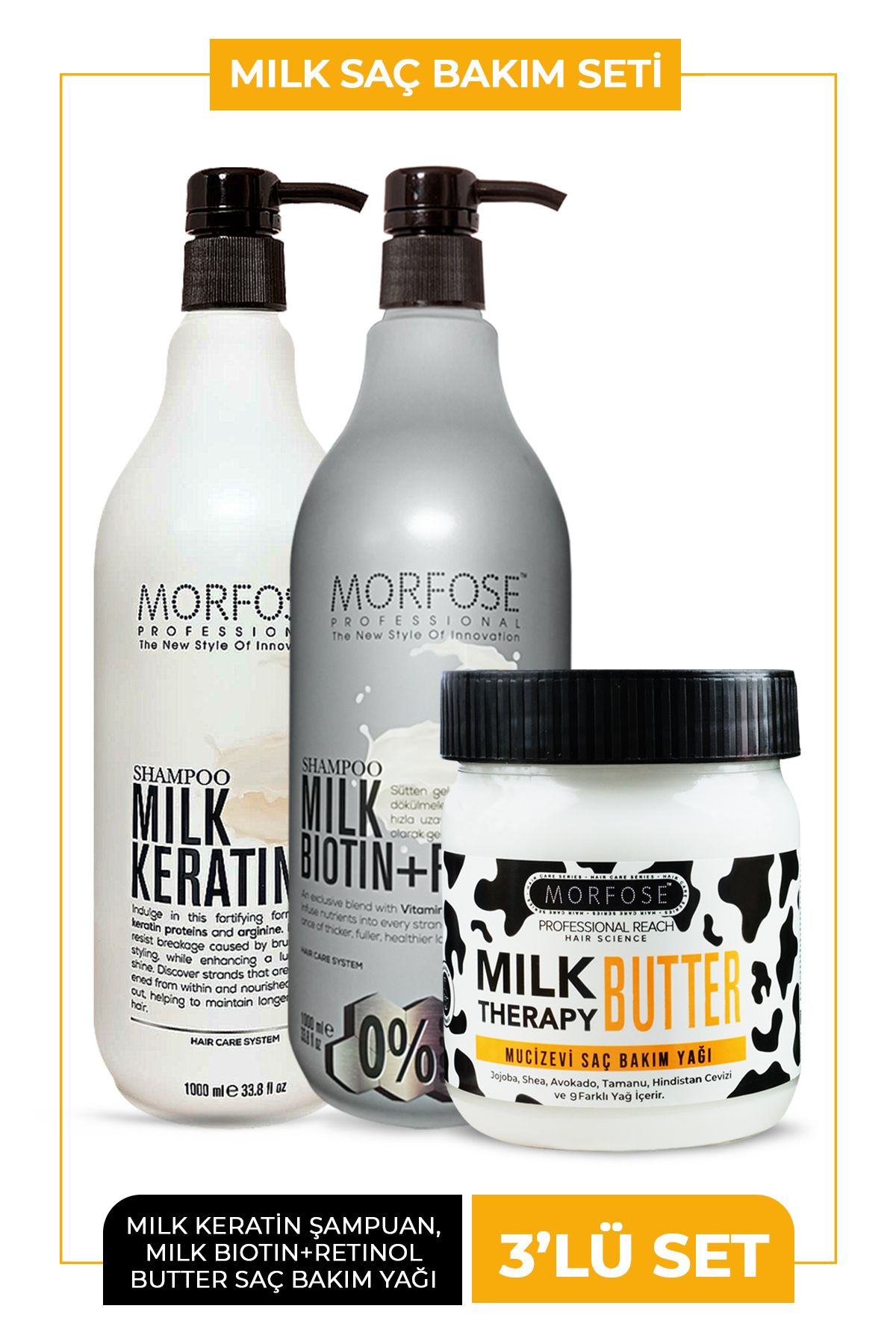 ست مراقبت از مو مگا Morfose