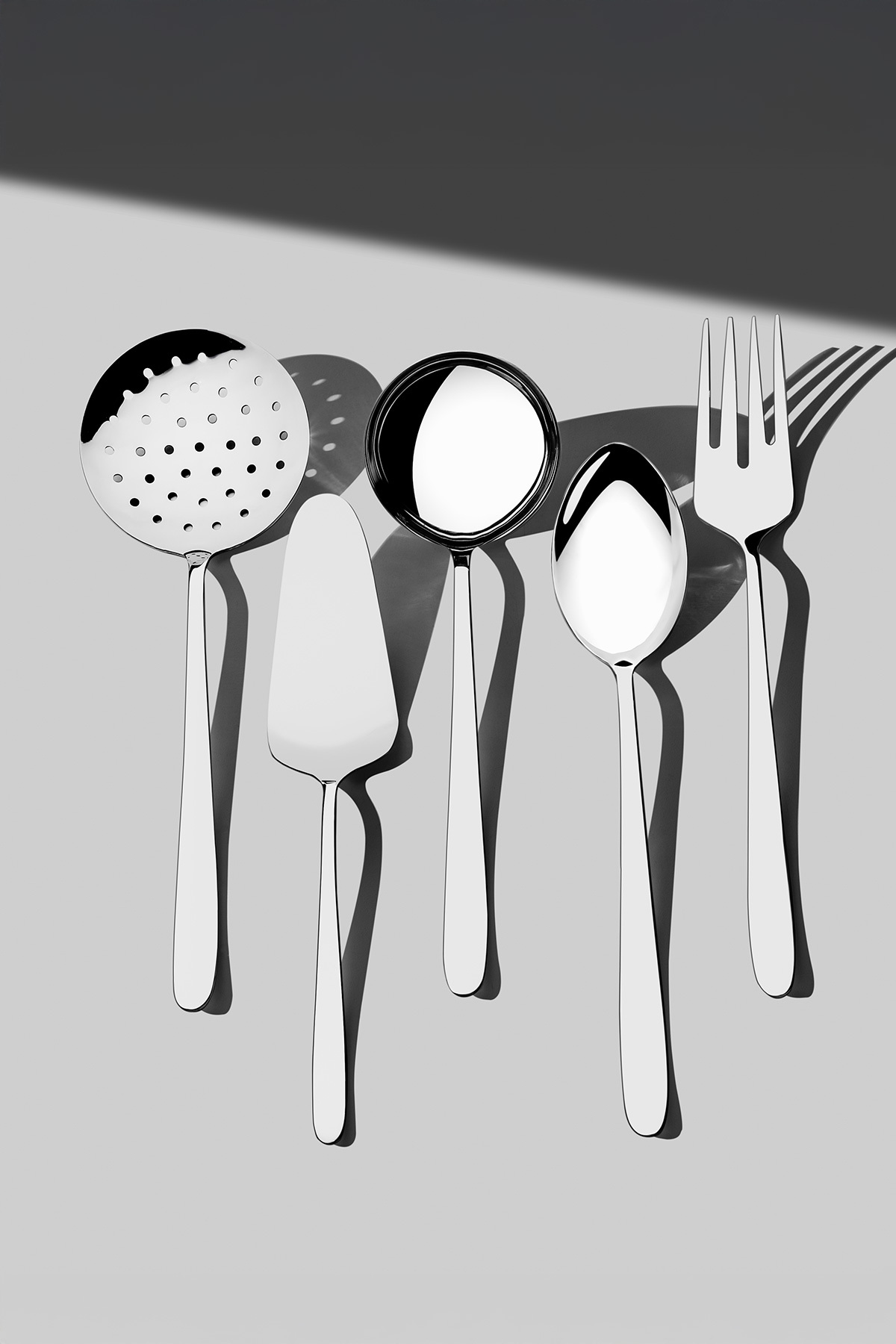 Nehir Sultan Sade 5 Parça Paslanmaz Çelik Servis Takımı