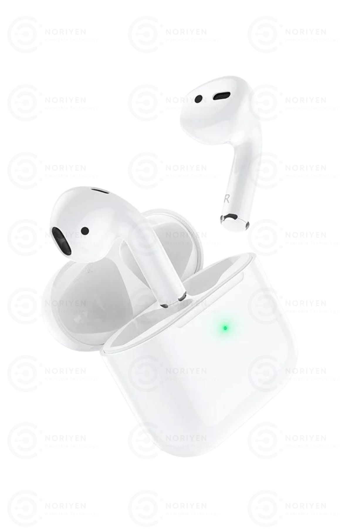 Premium Serisi White 2 Model IOS Android Uyumlu Aktif Gürültü Engelleme Kablosuz Bluetooth Kulaklık