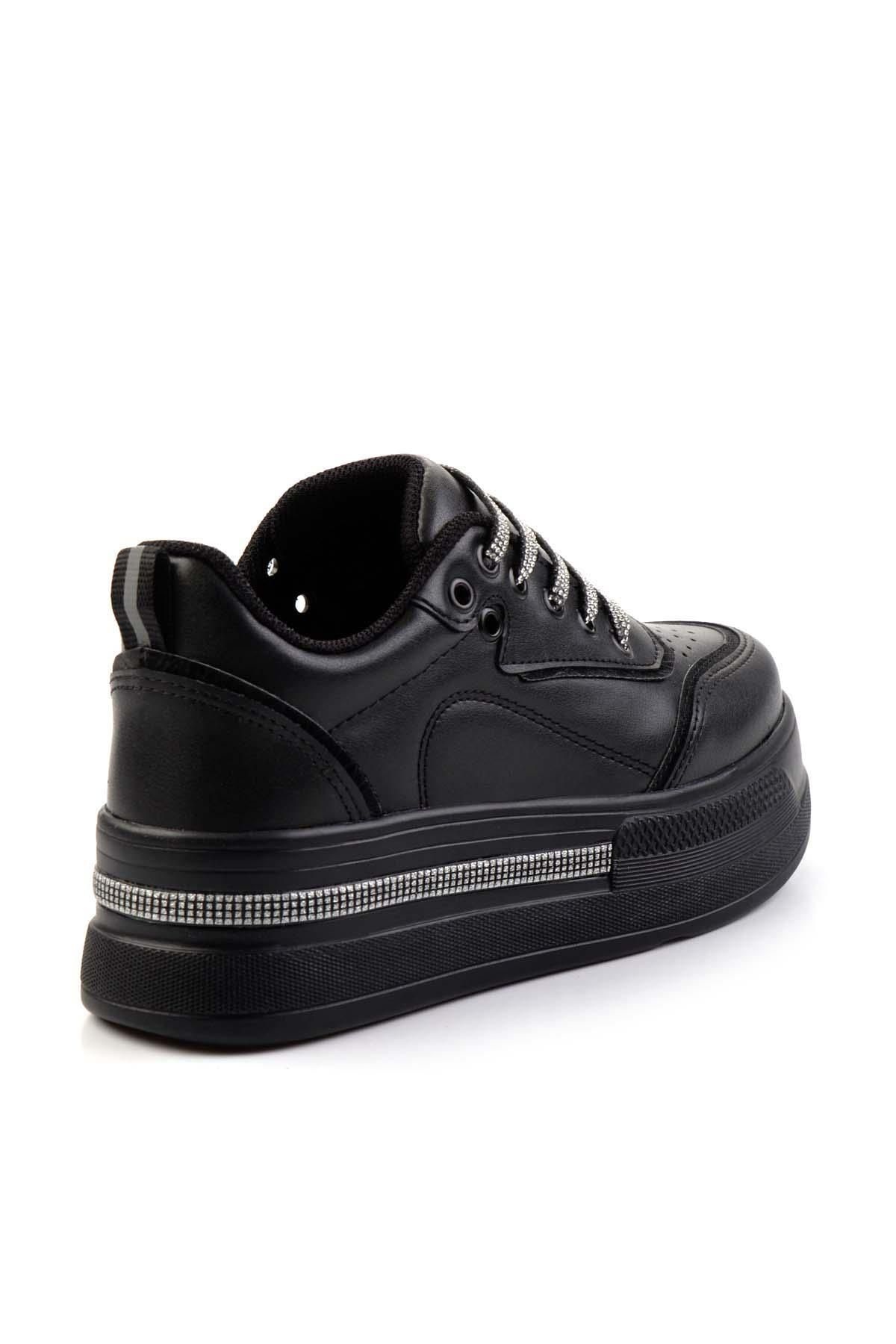 Bambi-Women's Black Sneaker K 01027031909 4