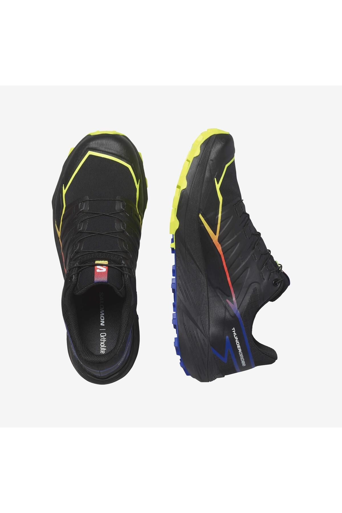 کفش دو و تمرین چند رنگ مردانه زنانه GORE TEX در حال رانینگ سیاه Salomon