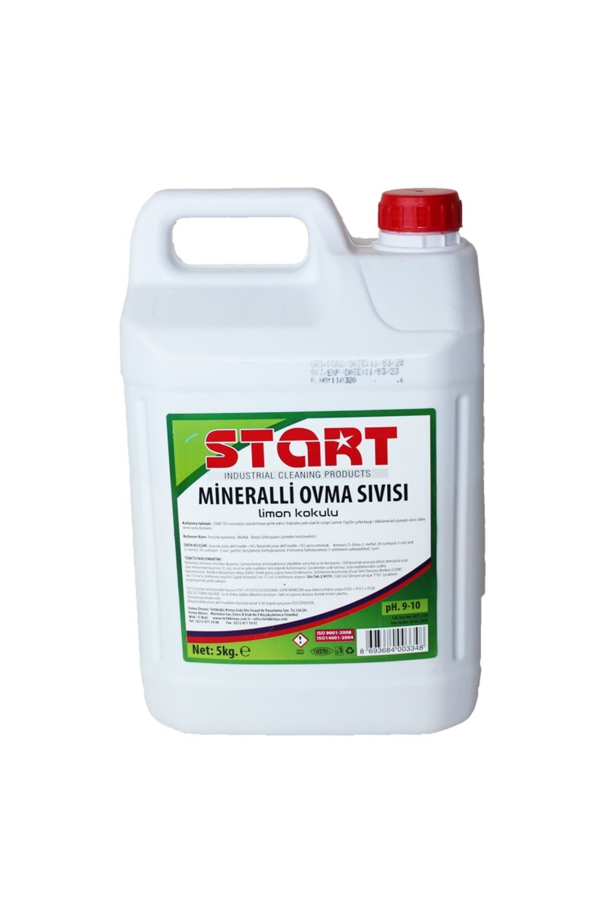 start Mineralli Sıvı Krem 5KG X 4 (1 KOLİ 20KG)