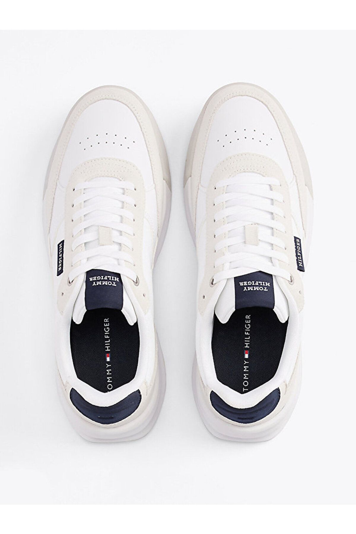 اسنیکر مردانه مربیان چرمی کلاسیک اورجینال Tommy Hilfiger
