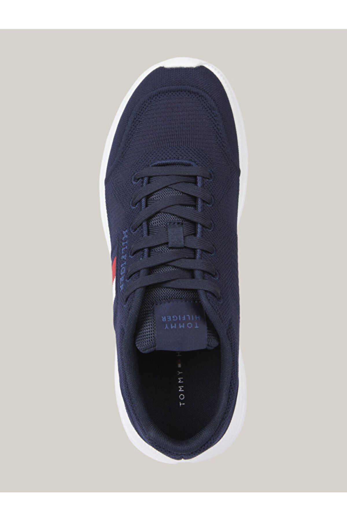 اسنیکر مردانه مربیان دونده مدرن گره خورده Tommy Hilfiger