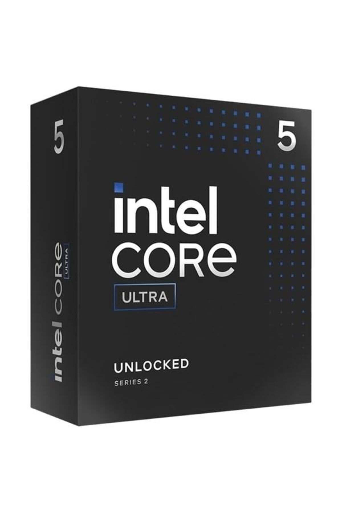 Intel CORE ULTRA 5 245K 14çekirdekli 26MB O/B VGA 1851p 125W Kutulu-Fansız