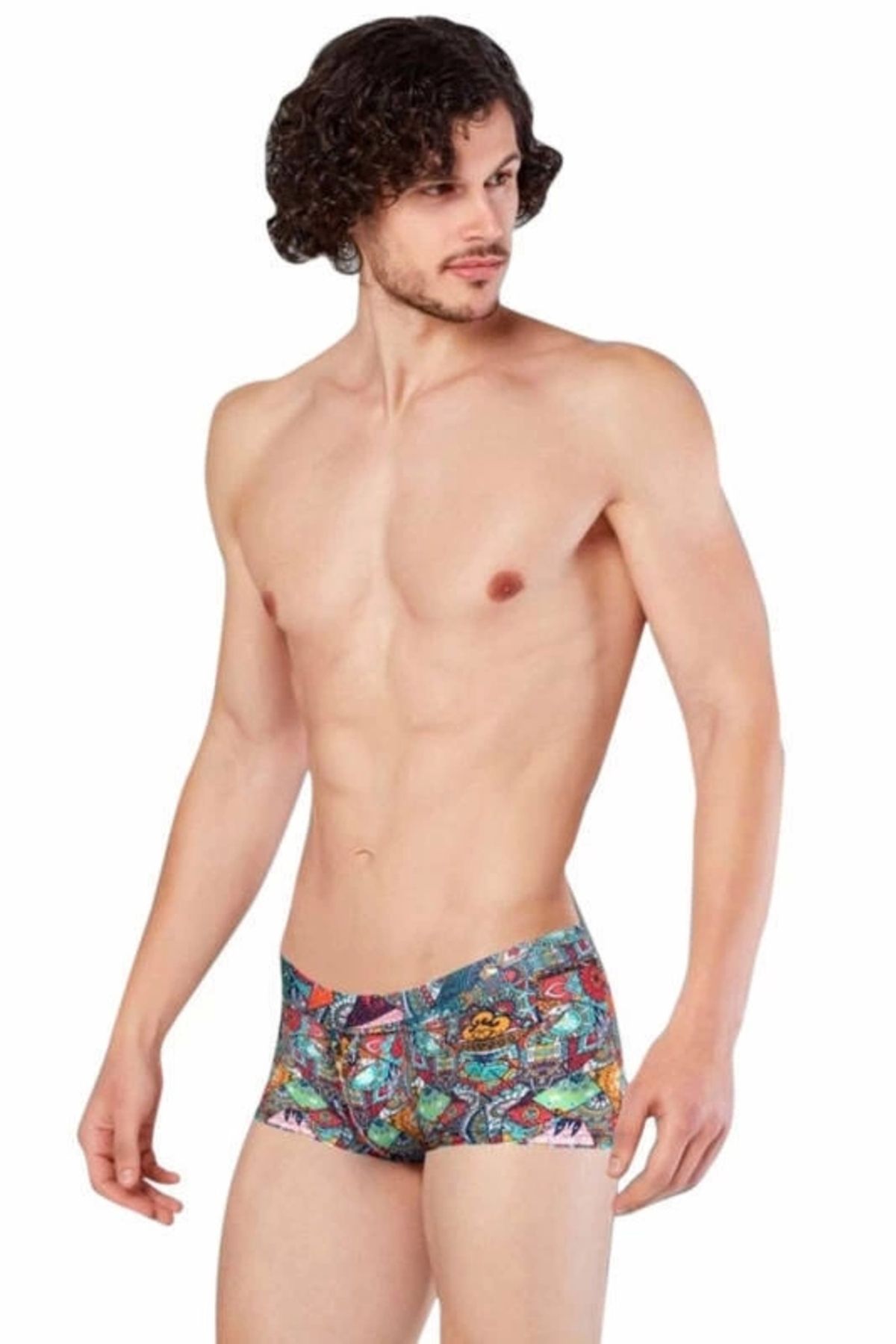 Moon wear Doreanse Erkek Desenli Boxer 1707