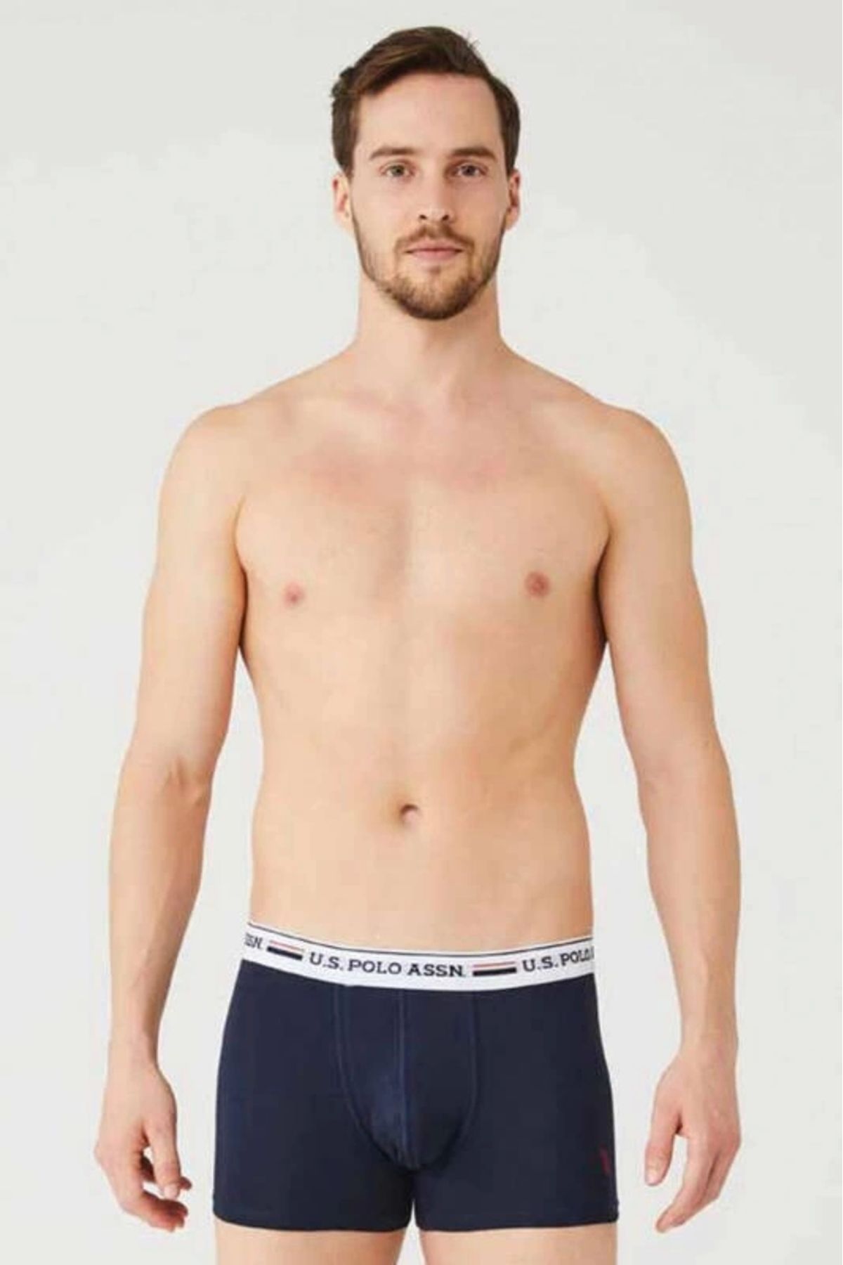 Moon wear Bel Lastiği Baskılı Kısa Paça 3'lü Boxer 80431