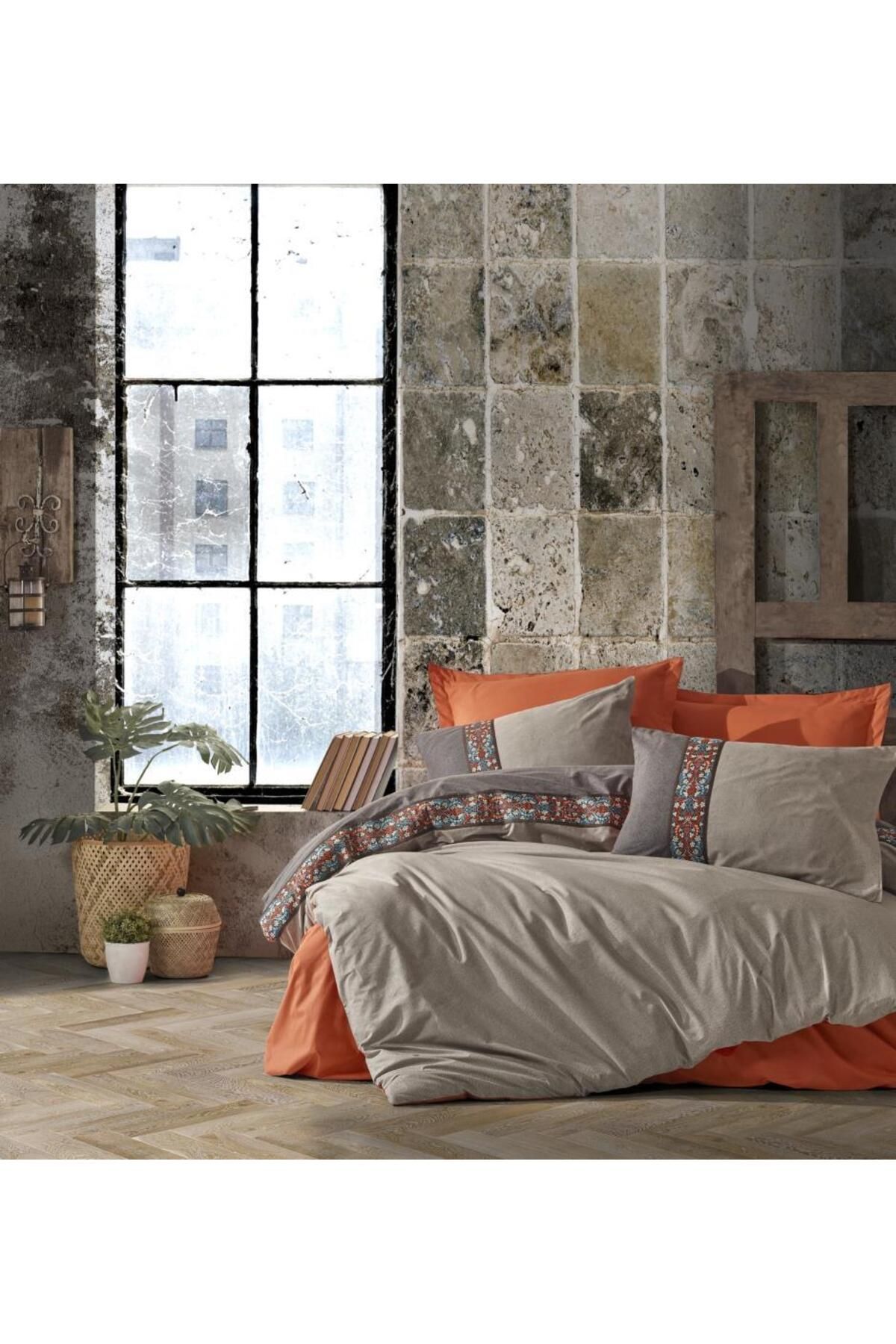 LovelymCo Çift Kişilik Nevresim Takımı True Tarçın