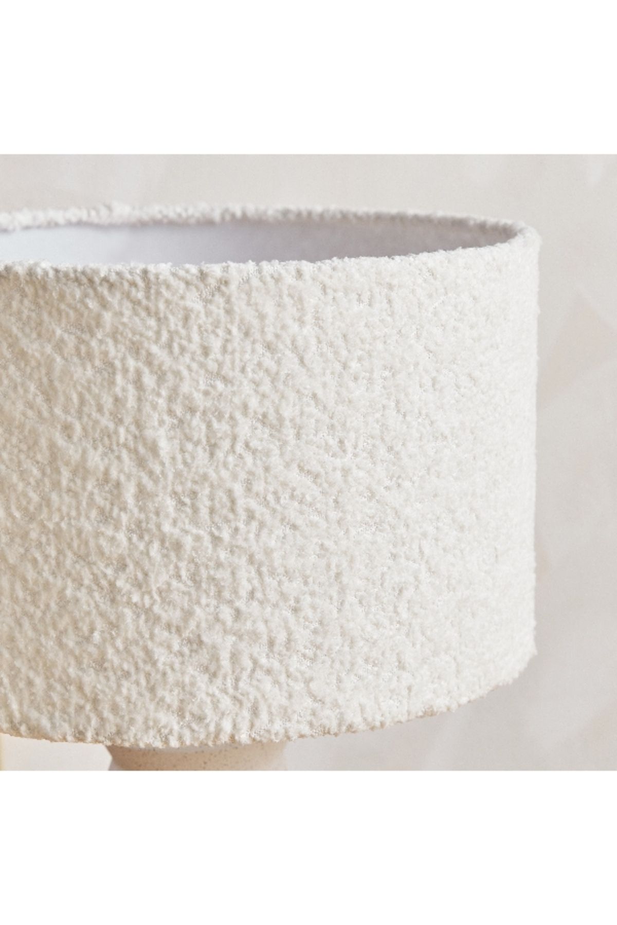 Home Box-Novalie Table Lamp with Berber Fleece Shade - 47.5 cm 3