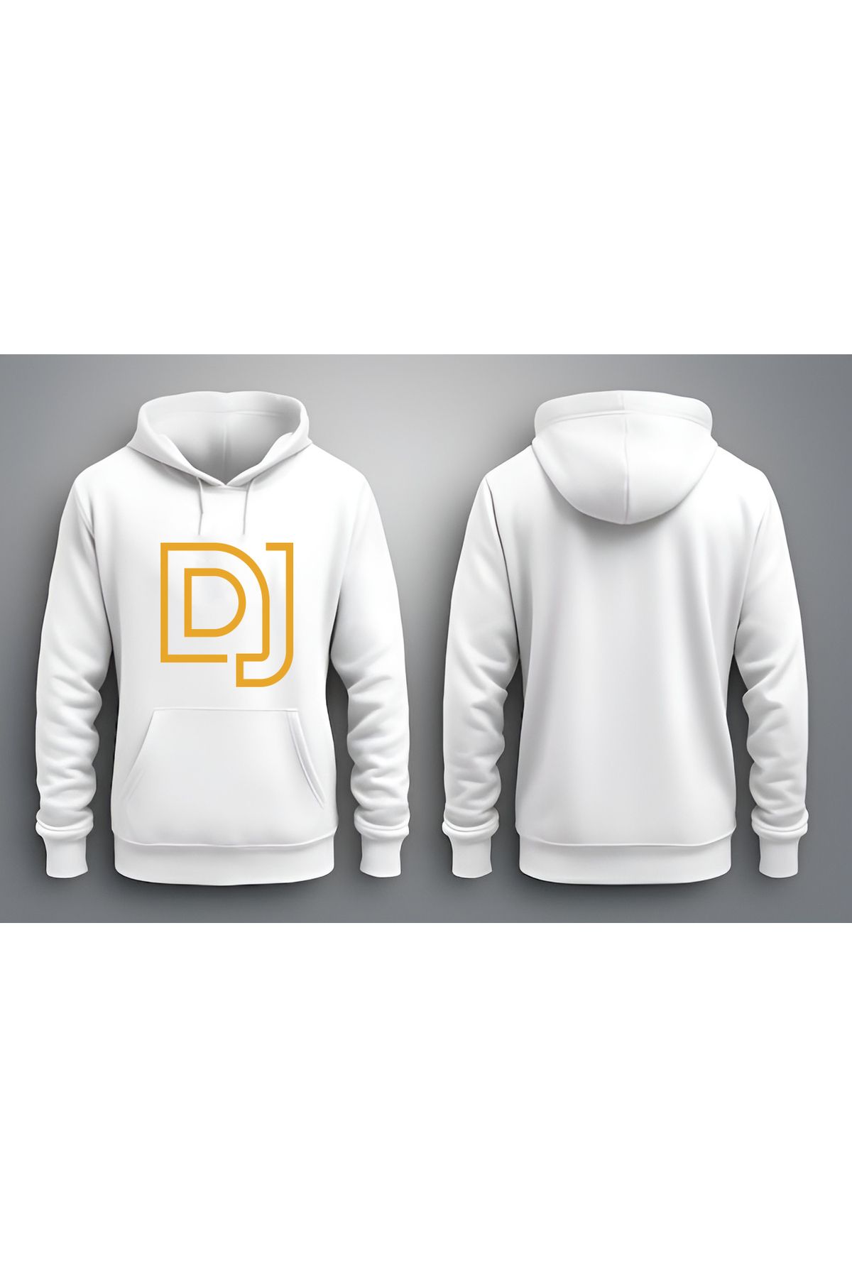 CDA BEYAZ GOLDEN DJ UNISEX SWEATSHIRT