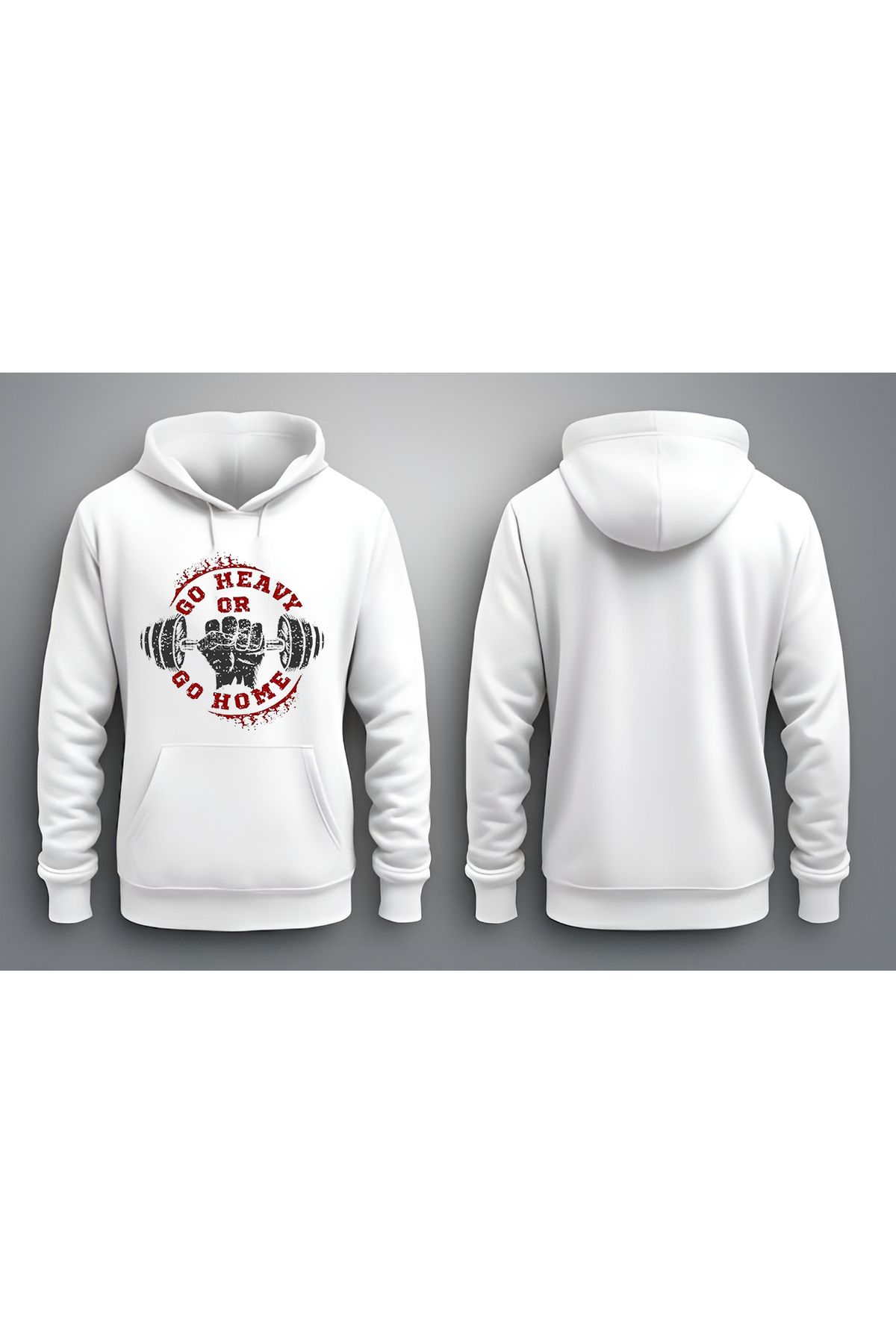 CDA BEYAZ HEAVY&HOME UNISEX SWEATSHIRT