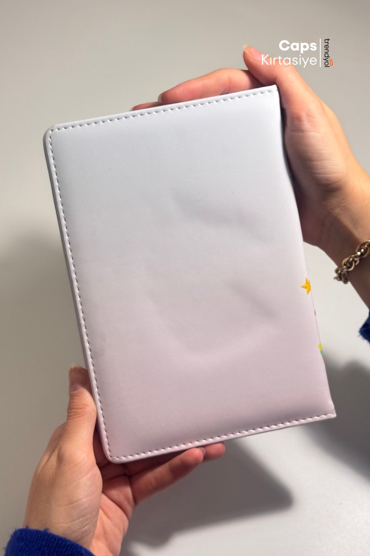 caps-Sparkling Sukuşi - Fluffy Embossed Squishy Notebook 6