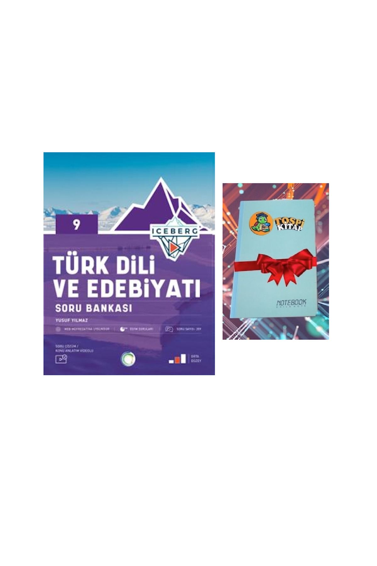 Okyanus Yayınları 9. Sınıf Iceberg EDEBİYAT Soru Bankası (NOT DEFTERİ HEDİYEE) TOSPK023