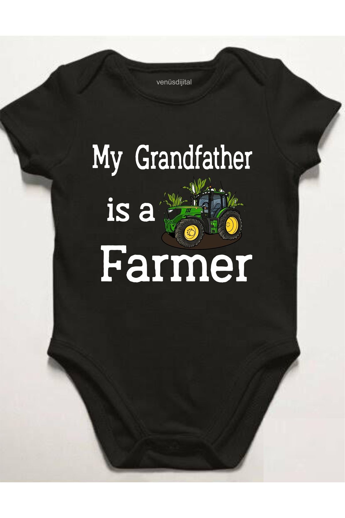 venüsdijital My Grandfather is a Farmer Bebek body Zıbın