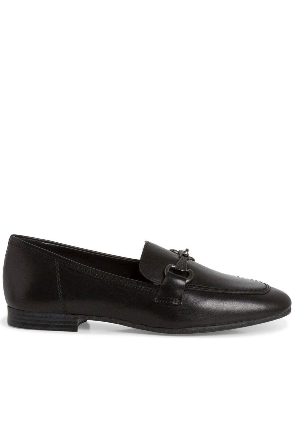 Tamaris-Black Loafers Womens Shoes 2
