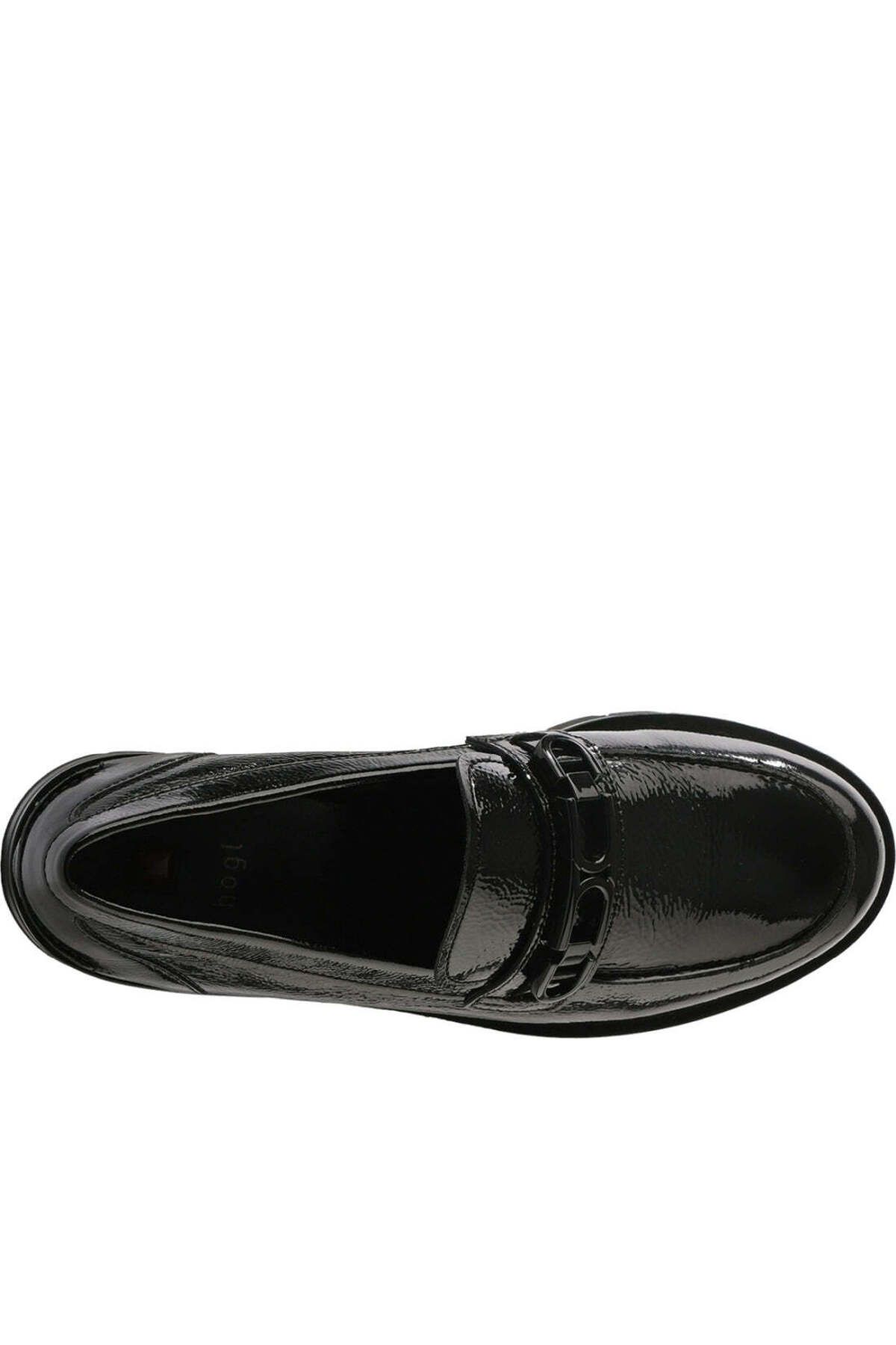 HÖGL-Hogl Black Loafers Womens Shoes 4