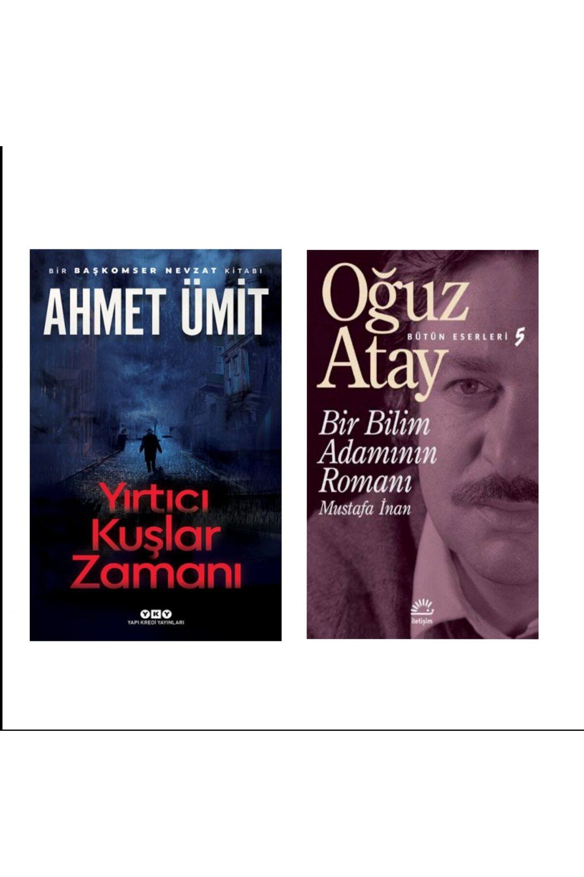 Yapı Kredi Yayınları Yırtıcı Kuşlar Zamanı - Ahmet Ümit Bir Bilim Adamının Romanı - Mustafa İnan - Oğuz Atay