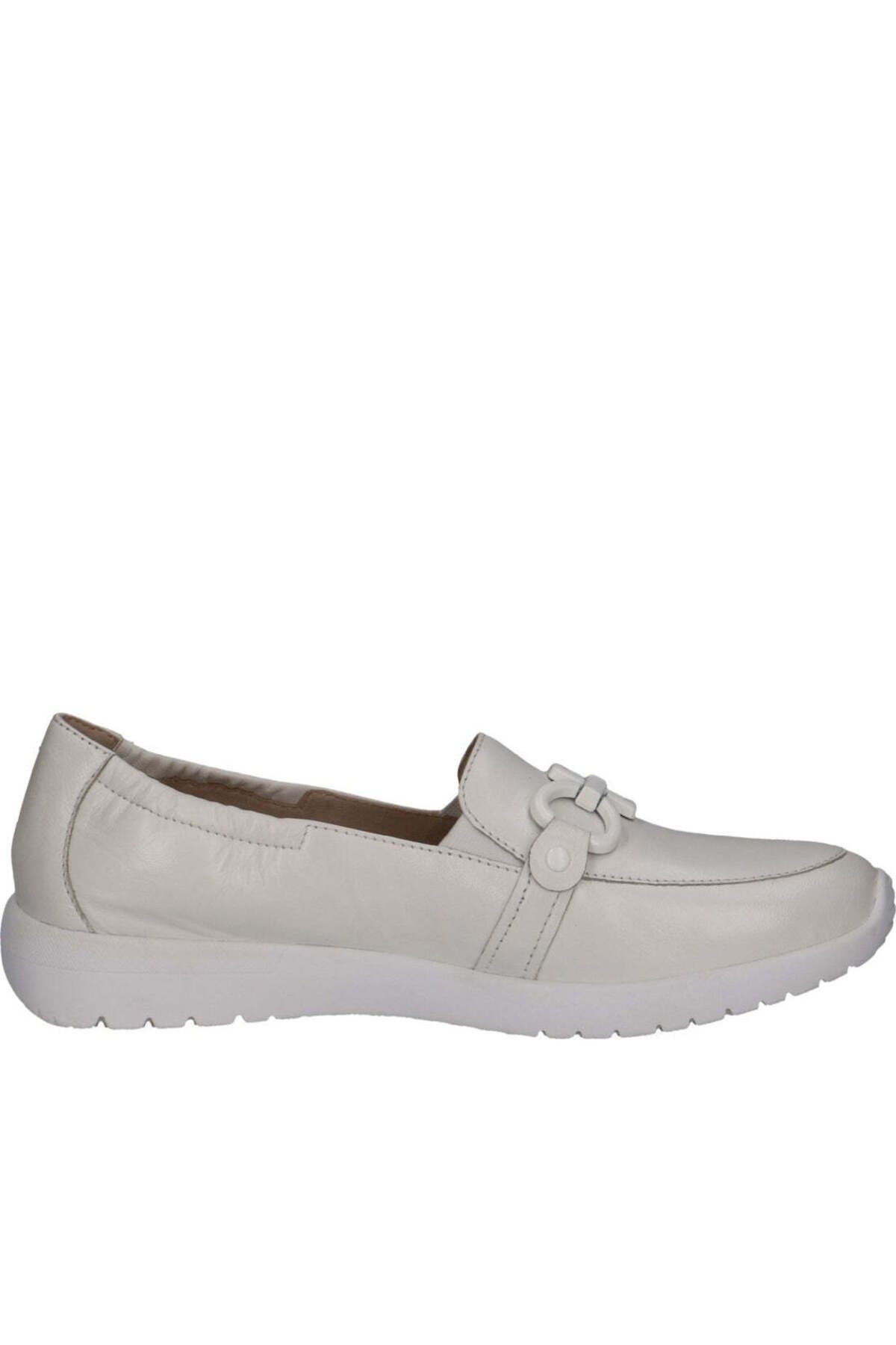 Caprice-White Loafers Womens Shoes 3