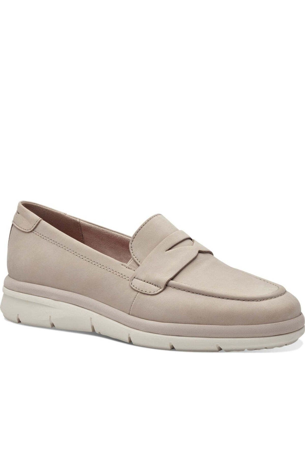 Tamaris-Beige Loafers Womens Shoes 1