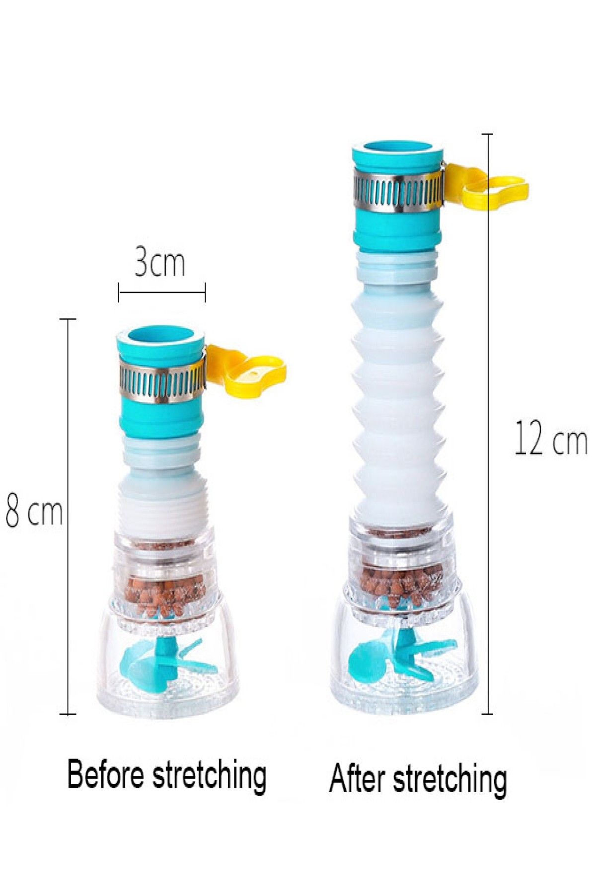 Magic Leverage-Sink Cleaning Facilitating 360 °   Rotatable Tap Head 6