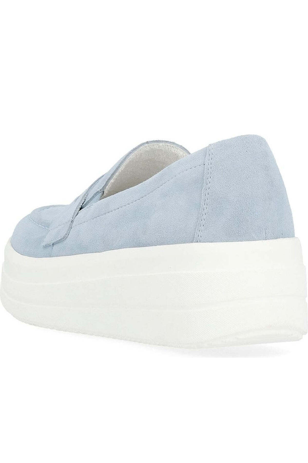 Remonte-Mocasini albastri Pantofi dama 3
