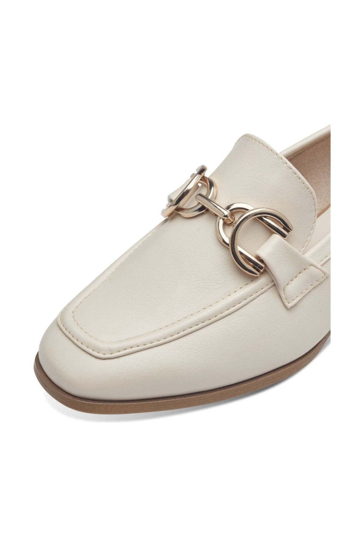 Marco Tozzi-Beige Loafers Womens Shoes 6