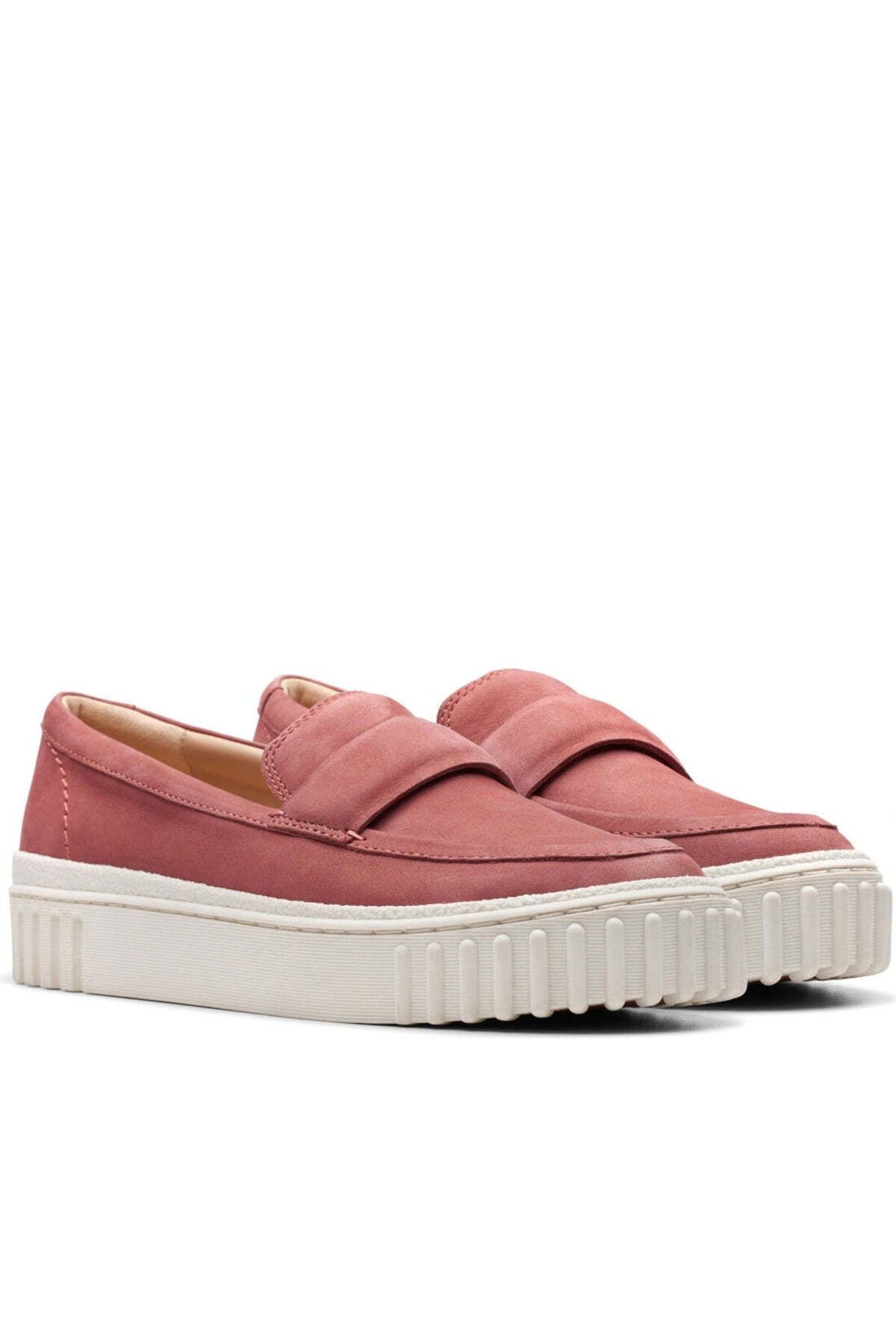 CLARKS Mocasini Roz Pantofi Dama Femeie - 41