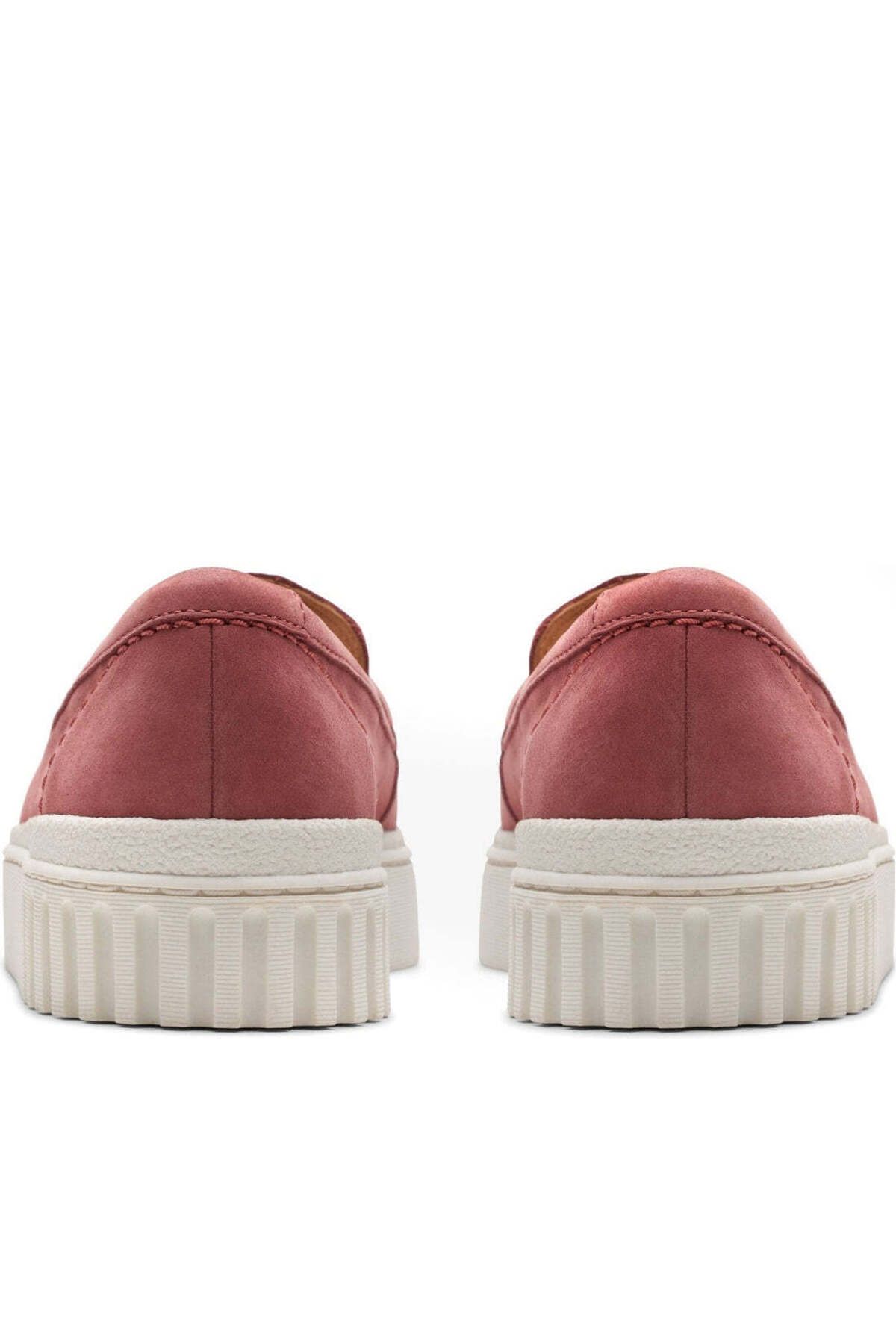 CLARKS-Pink Loafers Womens Shoes 5