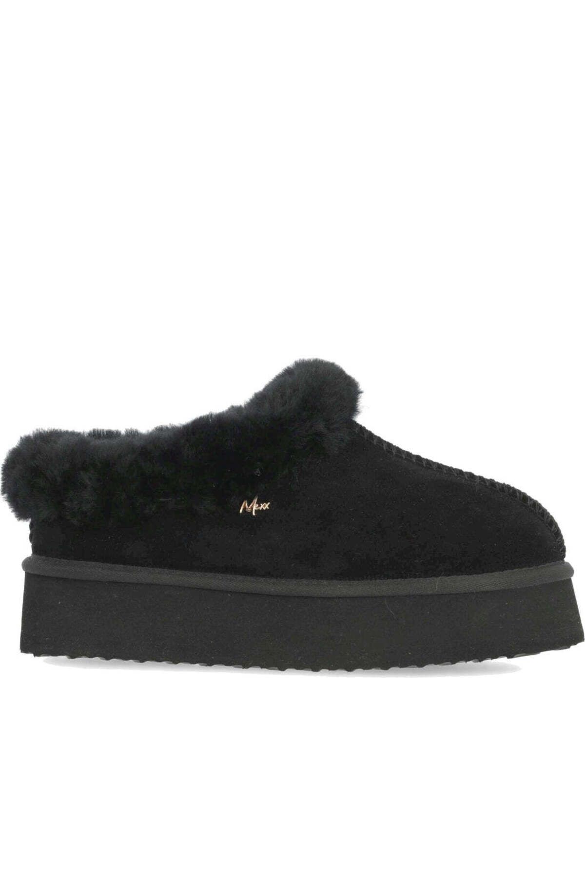 MEXX-Black Slippers Womens Shoes 2