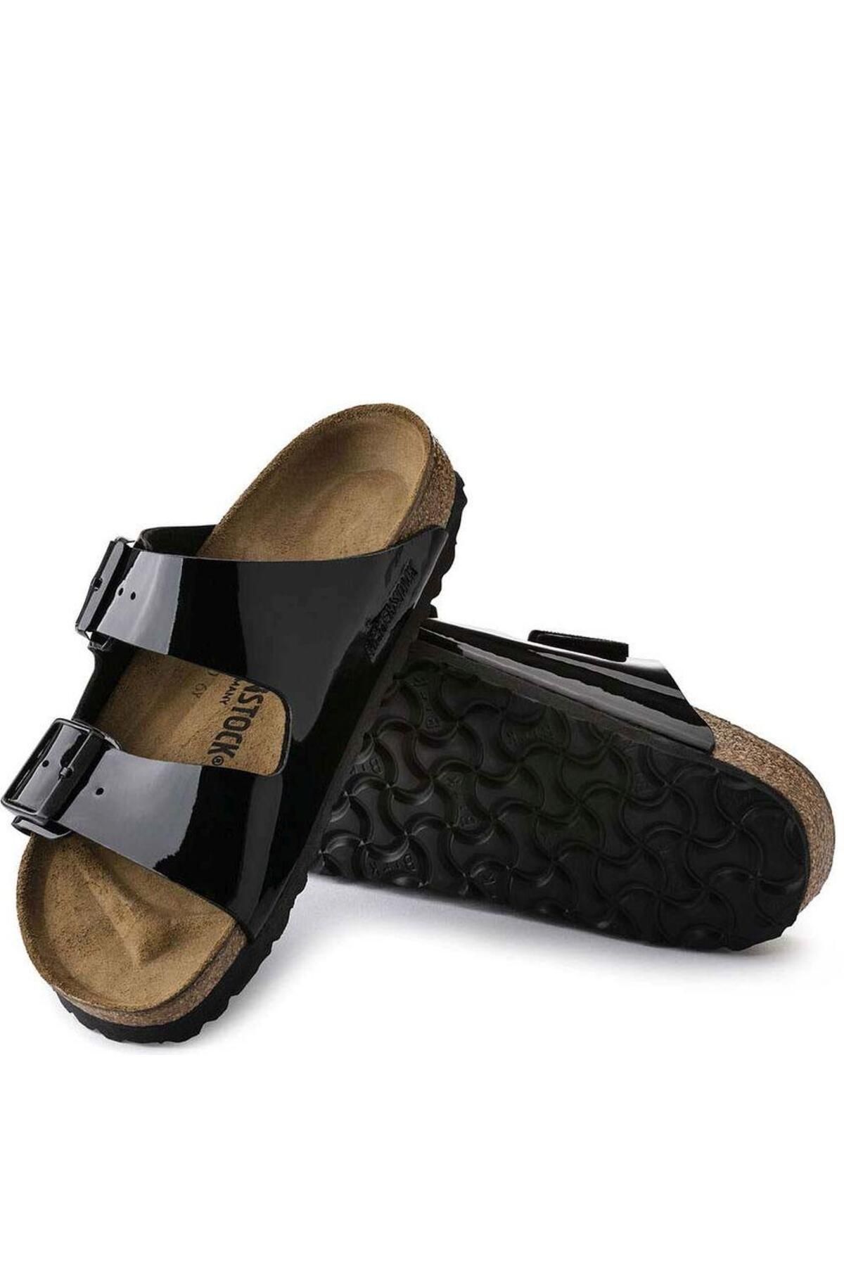 Birkenstock-Black Slippers Womens Shoes 6