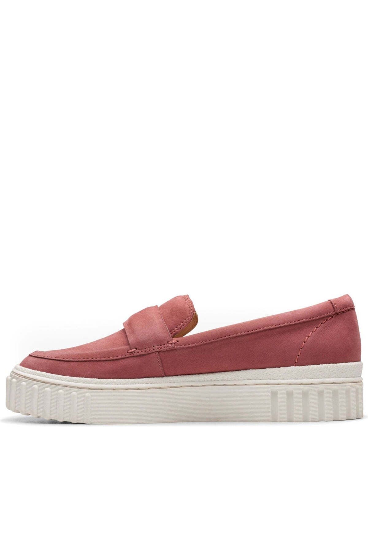 CLARKS-Pink Loafers Womens Shoes 3