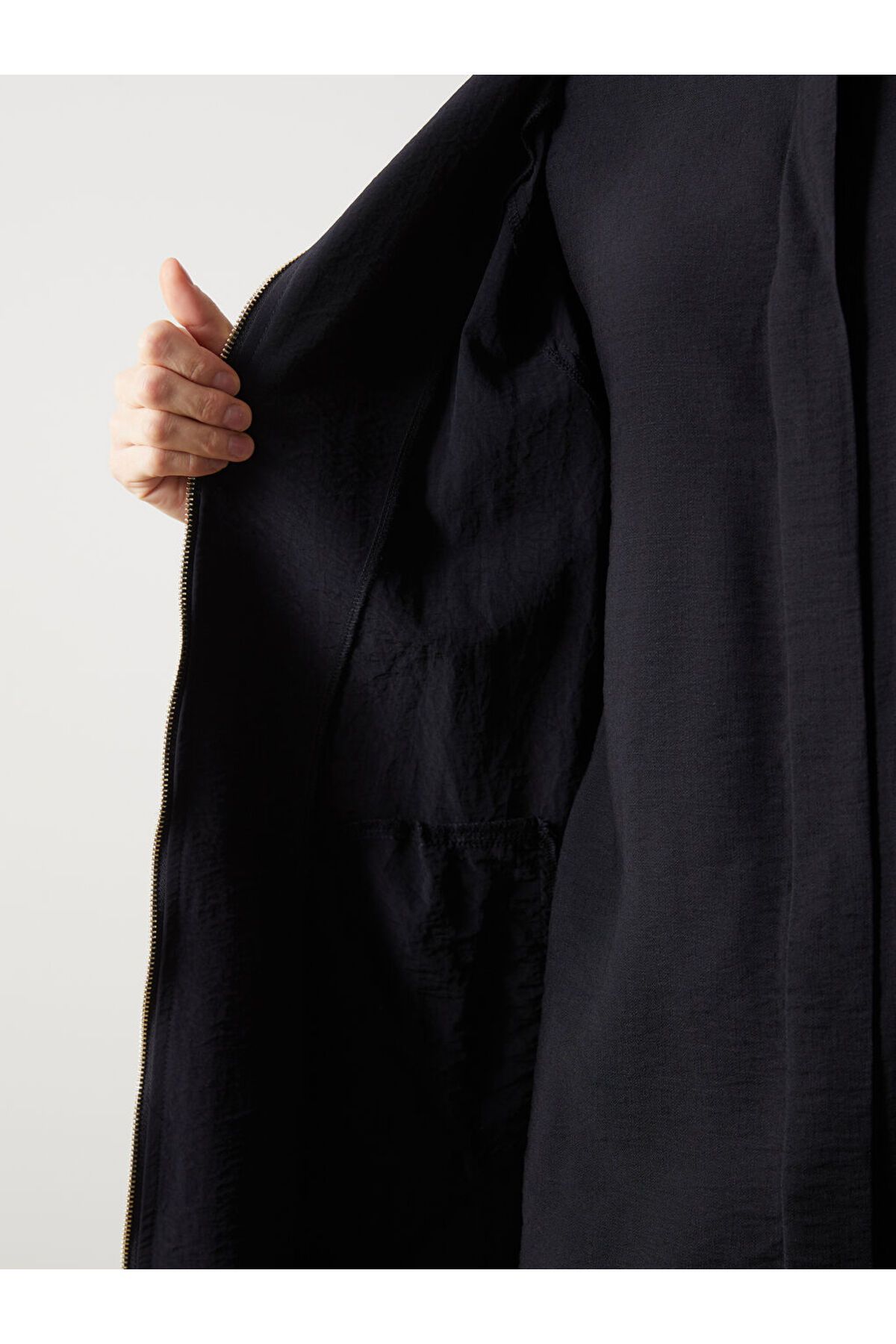 LC Waikiki Yeni Sezon Kapusonlu Duz Oversize Kadin Tunik - S5HB01Z8
