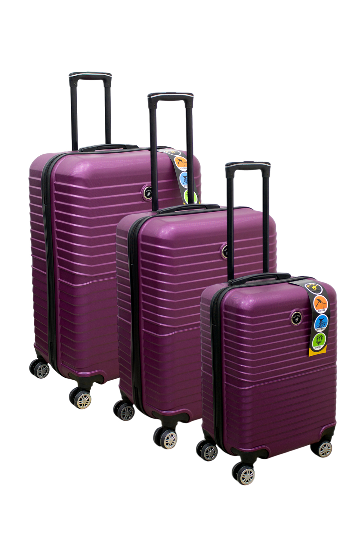 ES POLO TRIP Mjn Siyah Kabin (KÜÇÜK) Orta Ve Büyük Boy 3'lü