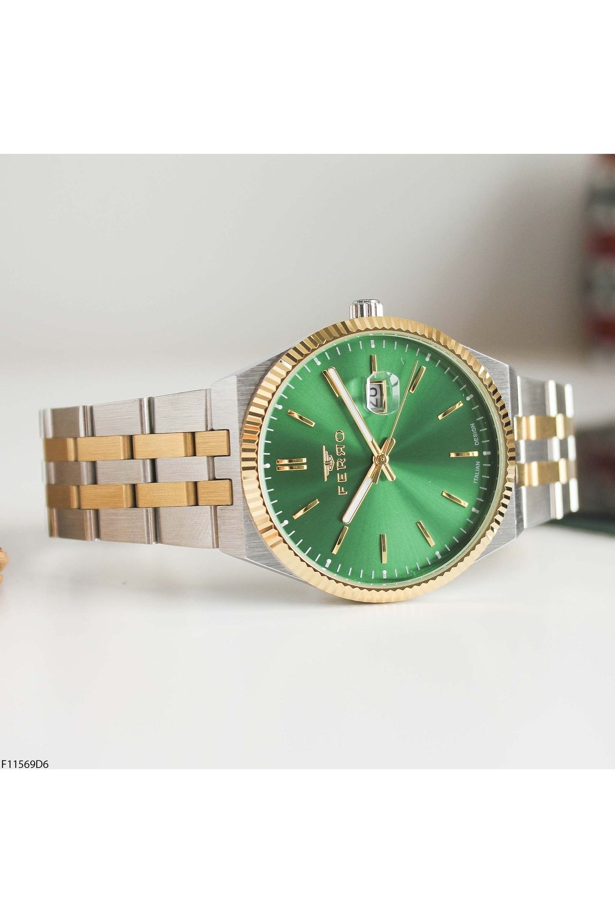 FERRO-F11569D6 Men's Watch with Steel Band 3