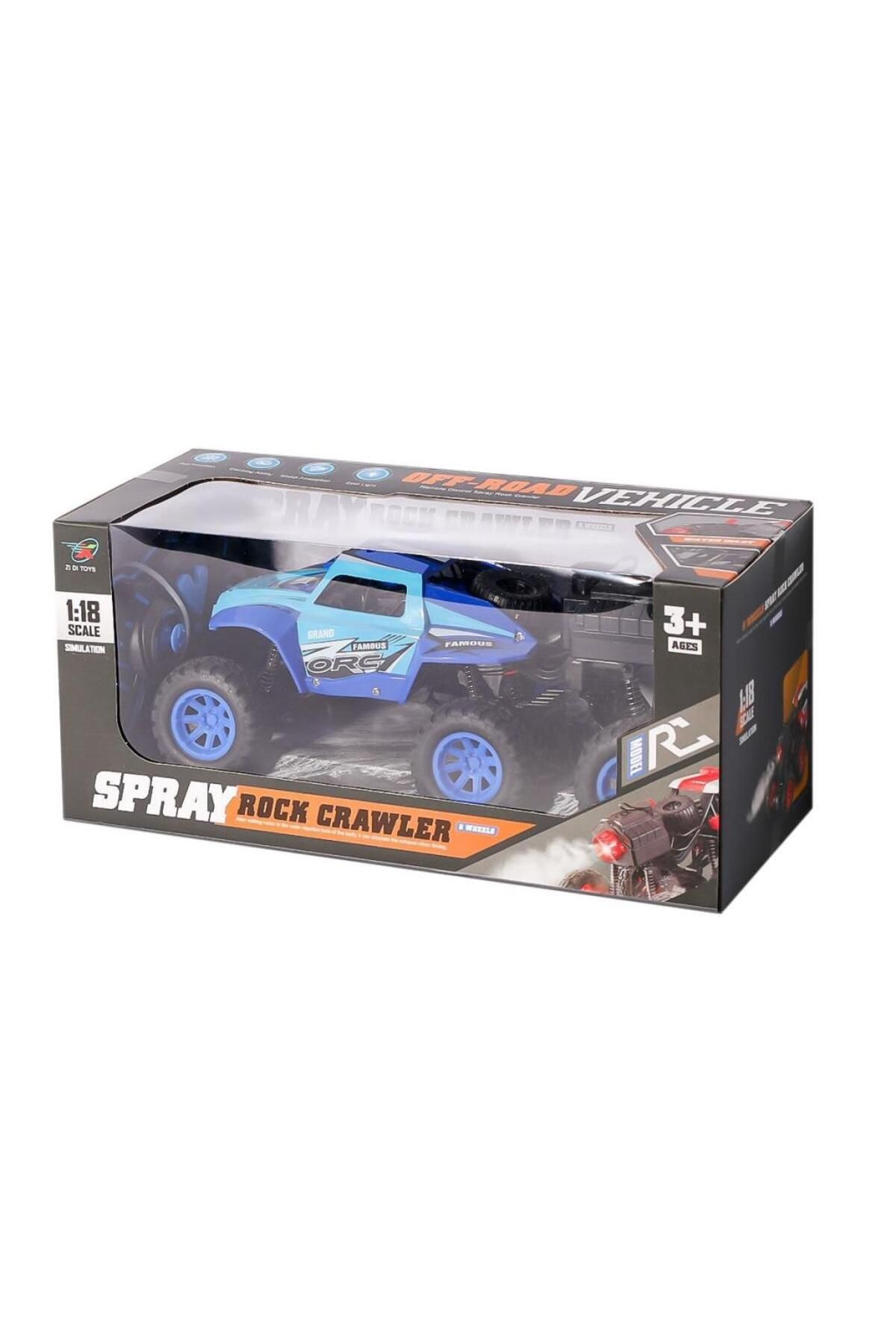 recepion NessiWorld 299 Kumandalı Şarjlı Duman Atan Rock Crawler Araba 1:18 -Can Oyuncak