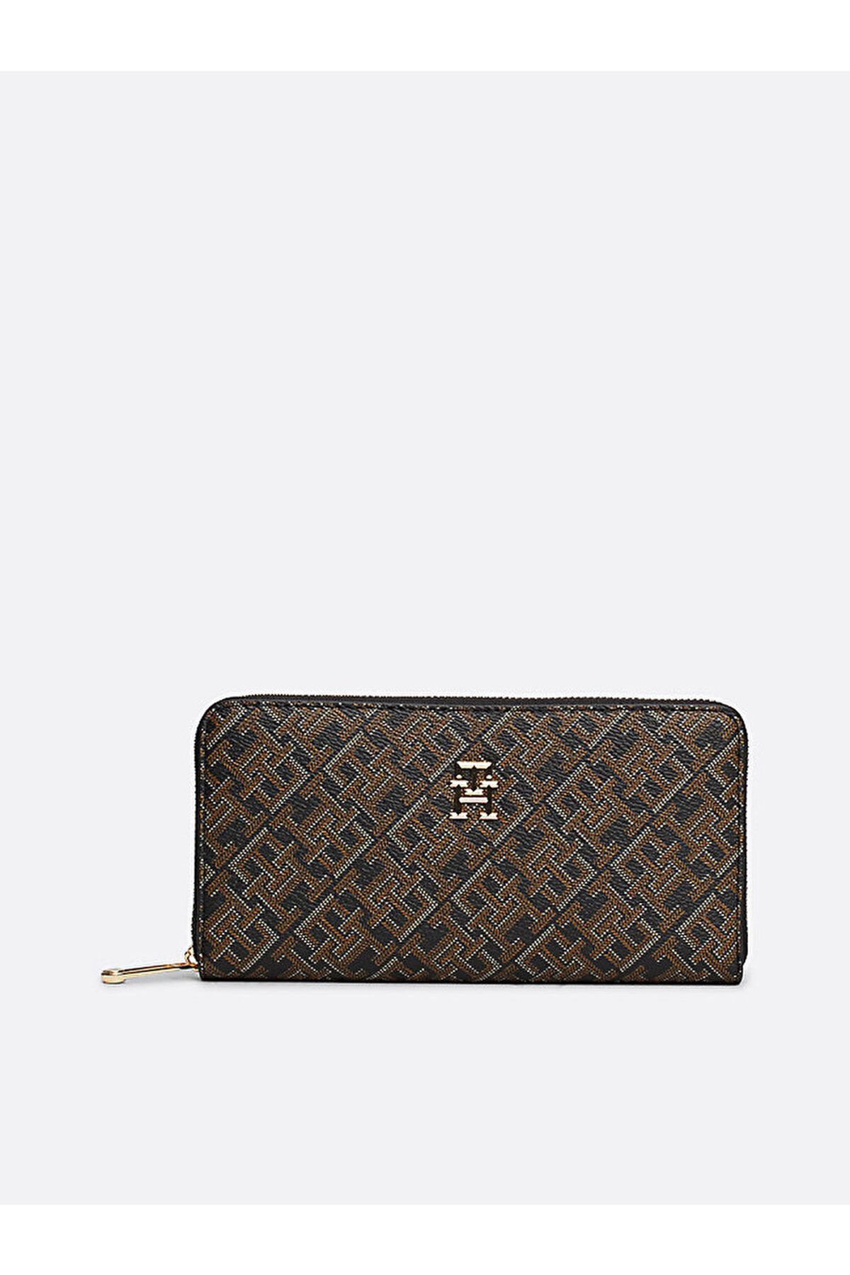 Tommy Hilfiger TH Monogram Zip-Around Wallet